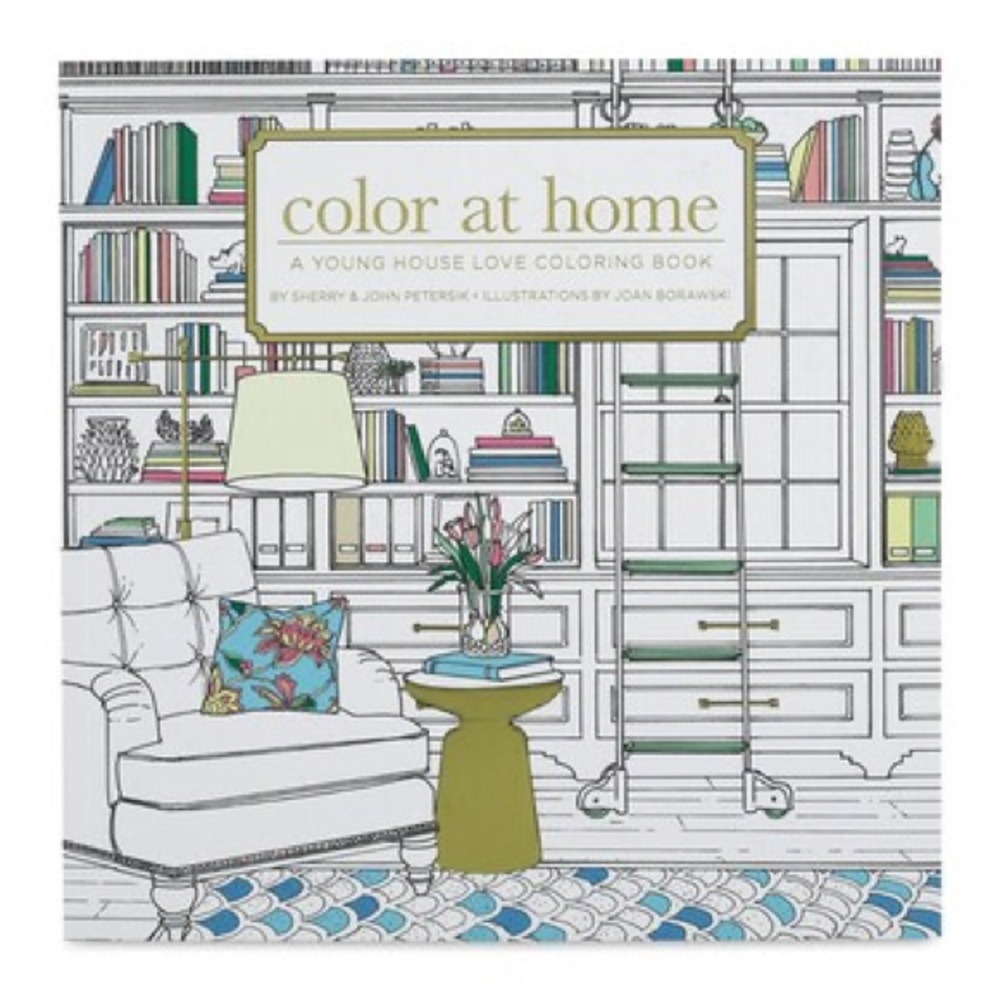Color at Home: A Young House Love Coloring Book
